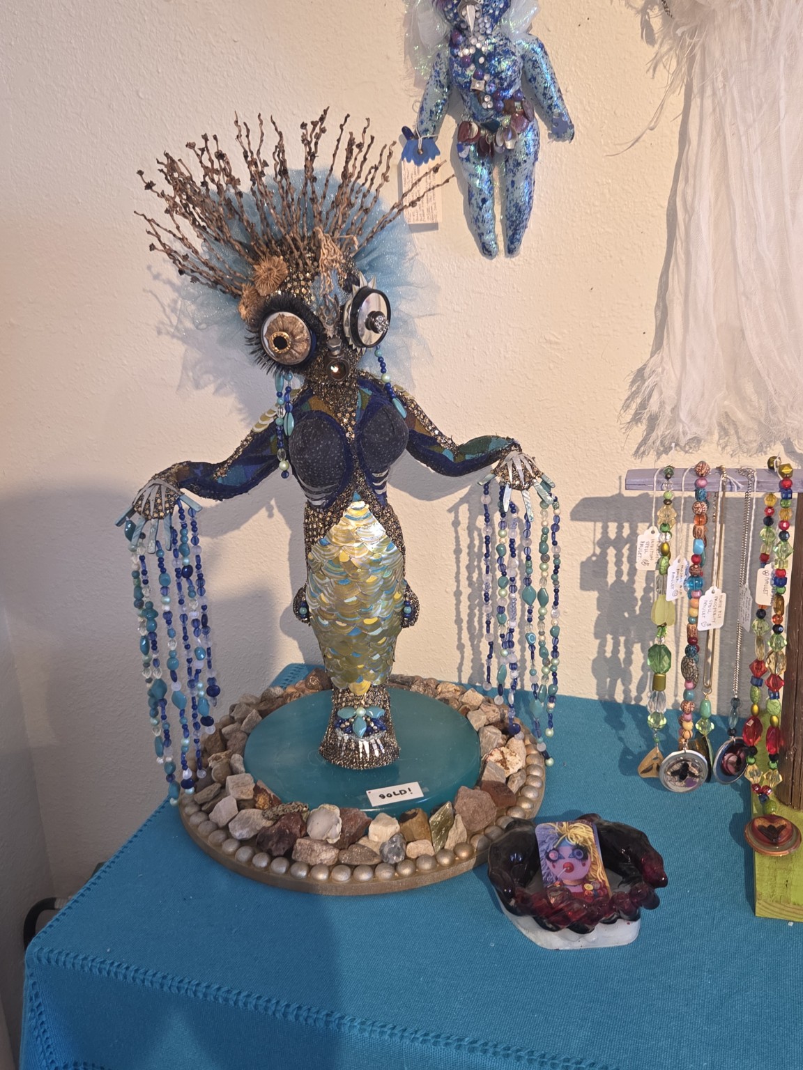 Handmade doll artwork by Ally KF