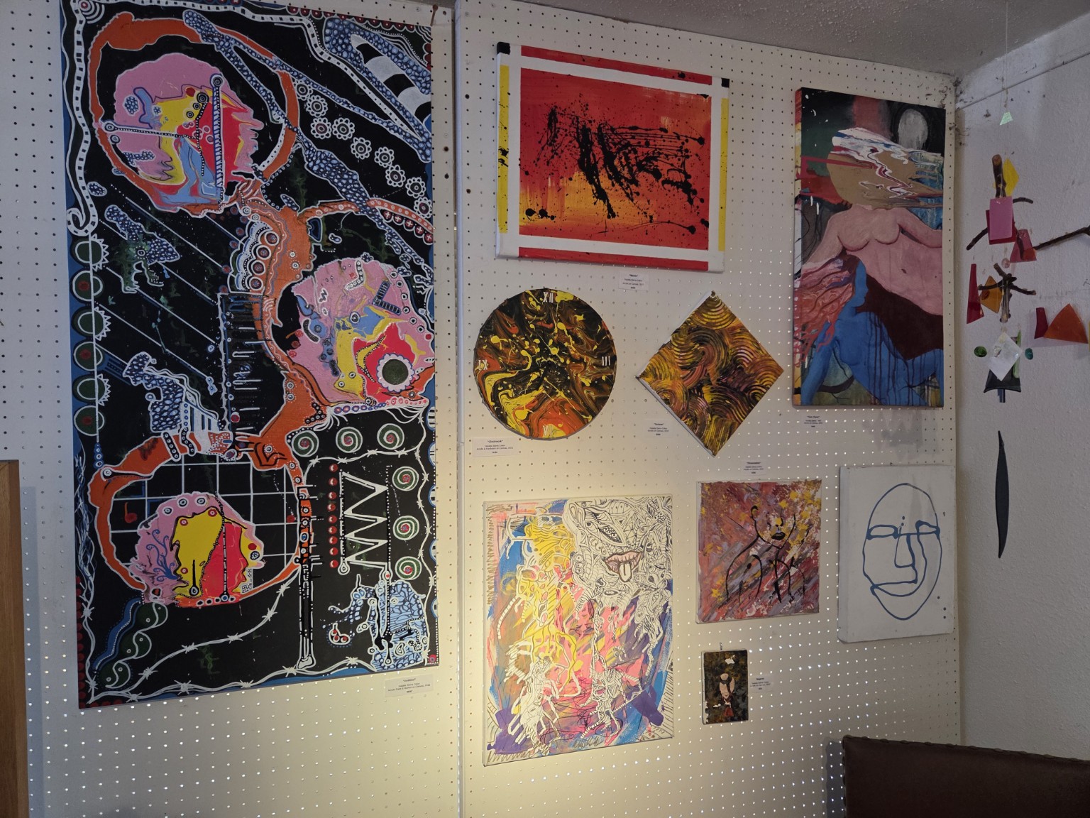 Abstract artwork by Natalia Sierra Colon